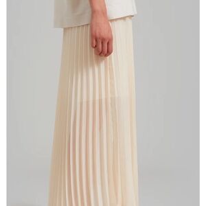 NWT Kaya pleated maxi skirt